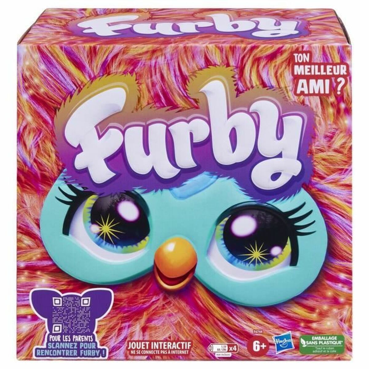Интерактивное животное Hasbro Furby Розовый-5