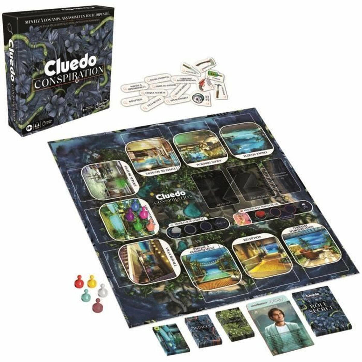 Настольная игра Cluedo Conspiration (FR)-3