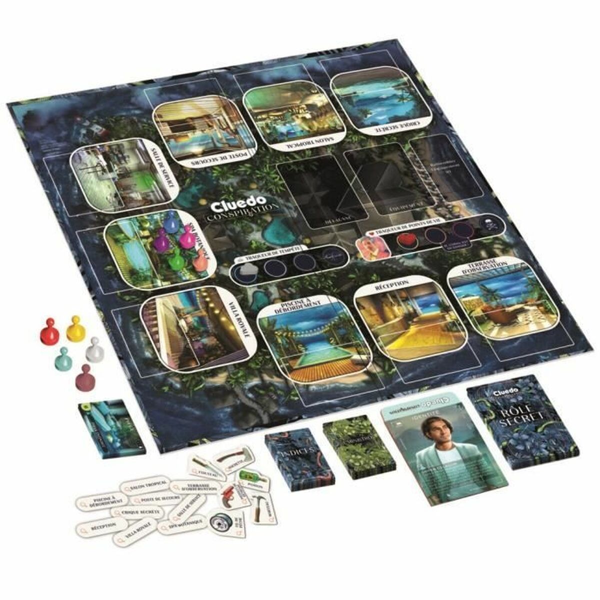 Настольная игра Cluedo Conspiration (FR)-4