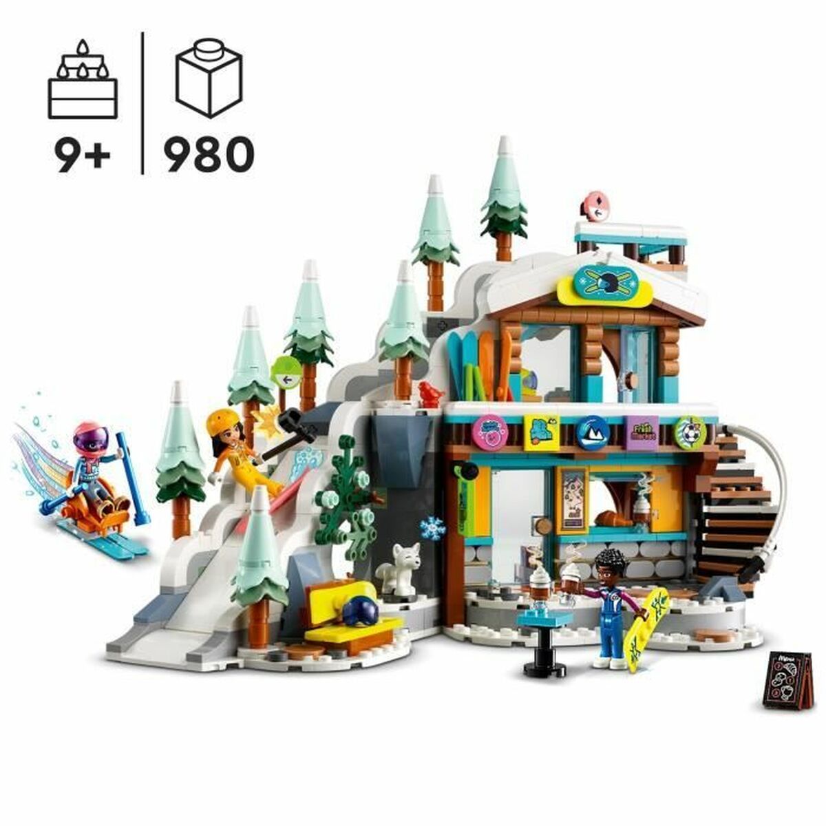 Playset Lego Friends 41756 Ski-Slope 980 Предметы-2