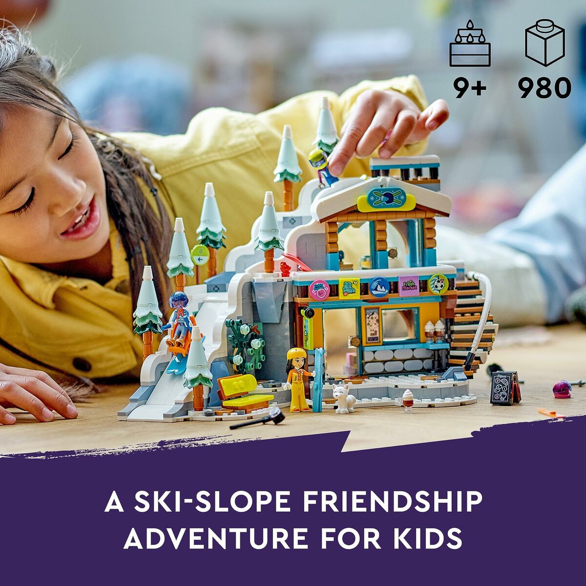 Playset Lego Friends 41756 Ski-Slope 980 Предметы-3