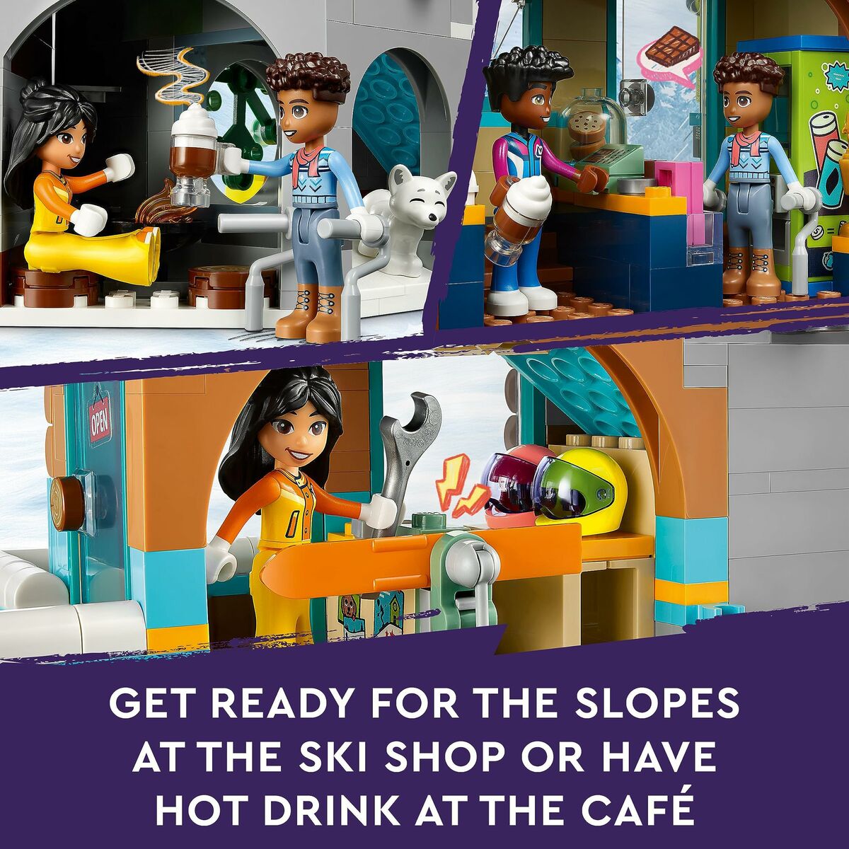 Playset Lego Friends 41756 Ski-Slope 980 Предметы-5