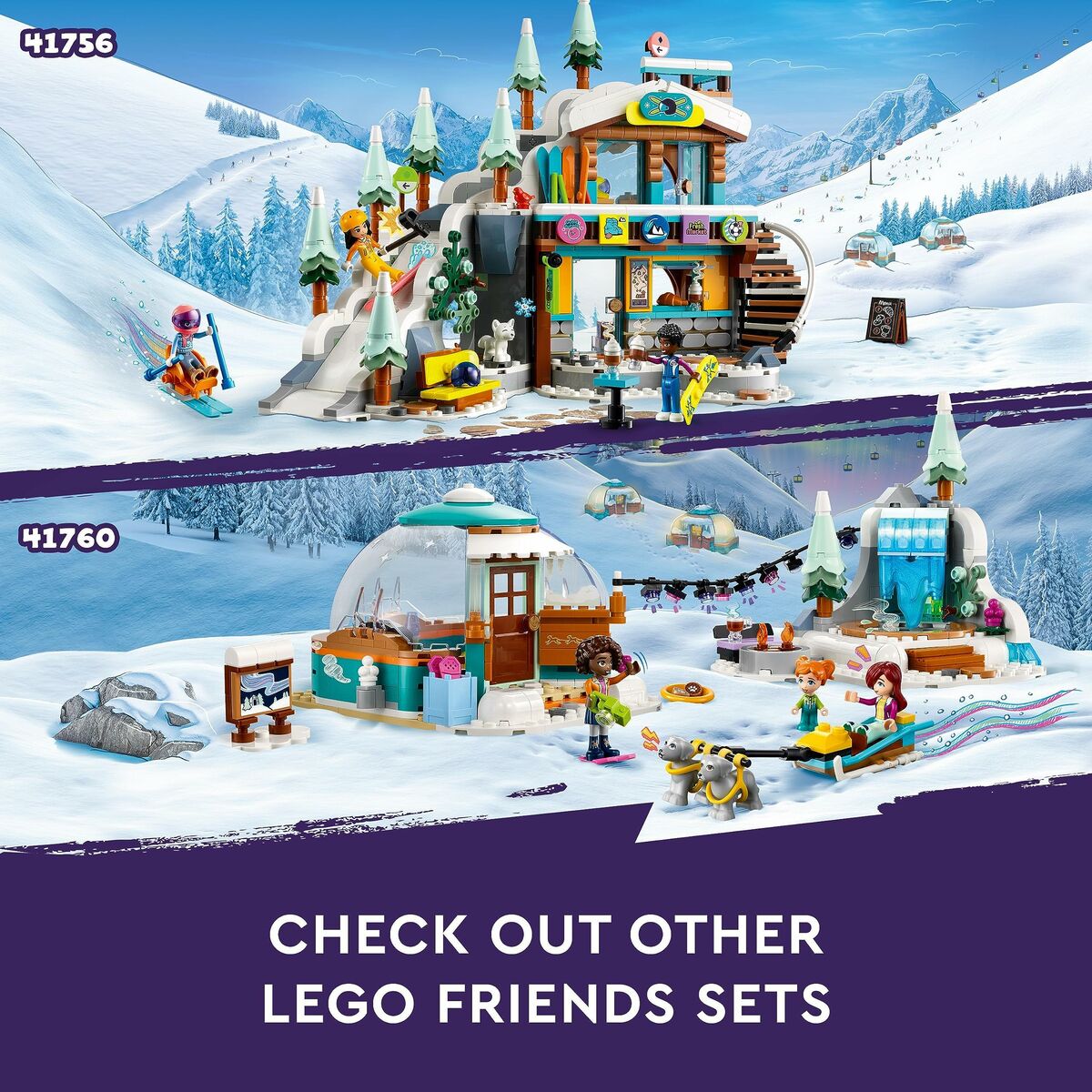 Playset Lego Friends 41756 Ski-Slope 980 Предметы-7