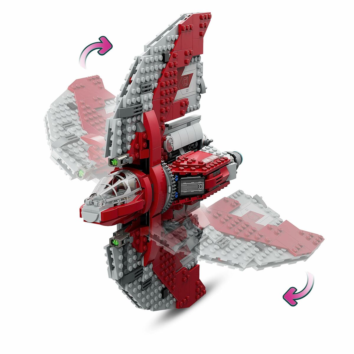 Playset Lego Star Wars 75362 Ahsoka Tano's T6 Jedi Shuttle 599 Предметы-7