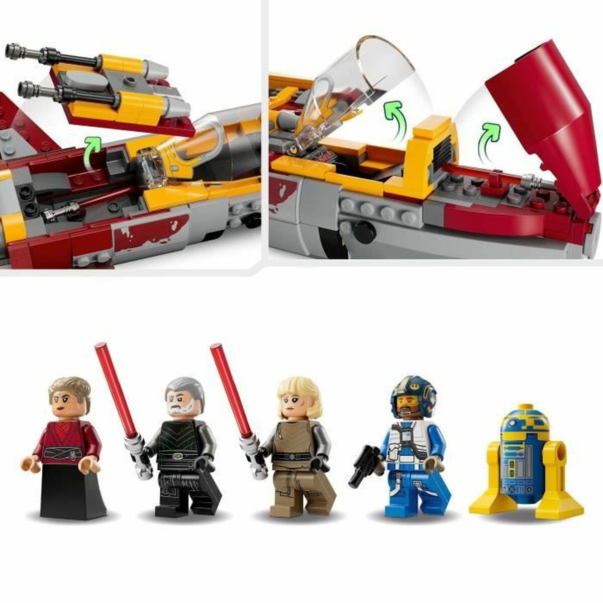 Playset Lego Star Wars 75364 New Republic E-Wing vs Shin Hati's Starfighter 1056 Предметы-3