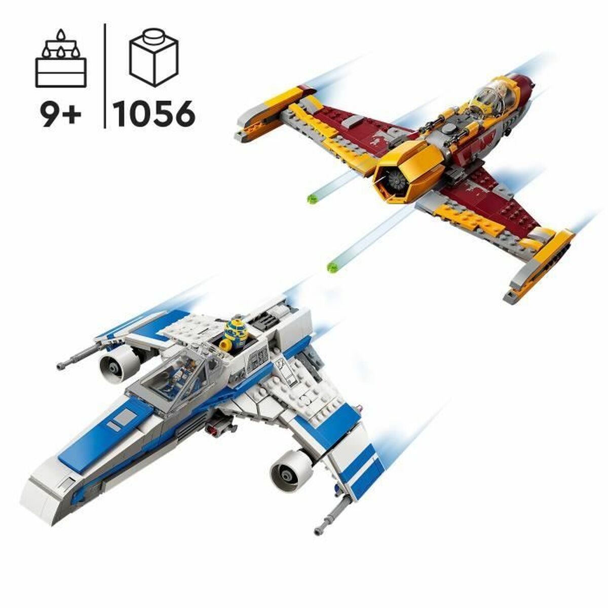 Playset Lego Star Wars 75364 New Republic E-Wing vs Shin Hati's Starfighter 1056 Предметы-6