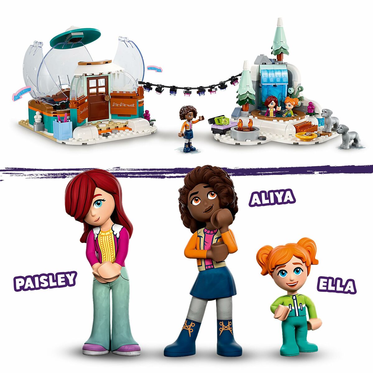 Playset Lego Friends 41760 Igloo Adventures 491 Предметы-3