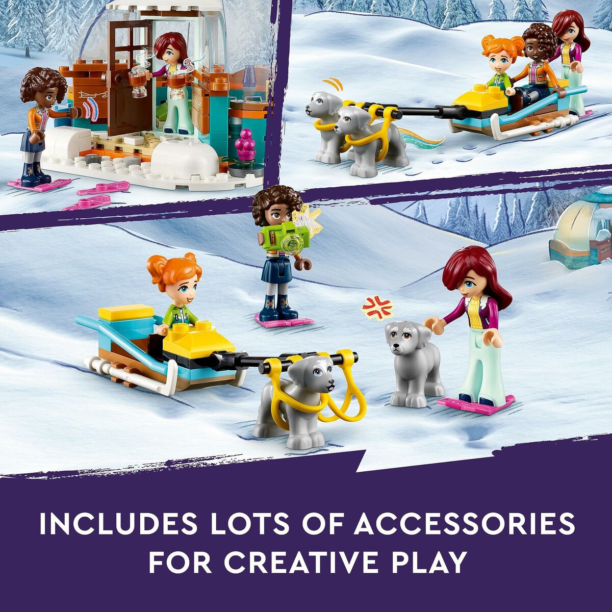 Playset Lego Friends 41760 Igloo Adventures 491 Предметы-8