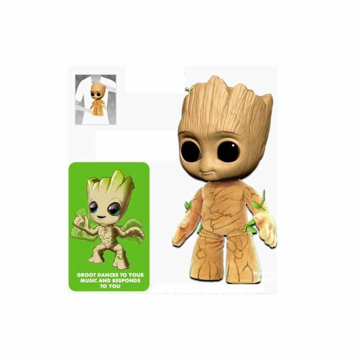 Сочлененная фигура Mattel I Am Groot Свет движения-2