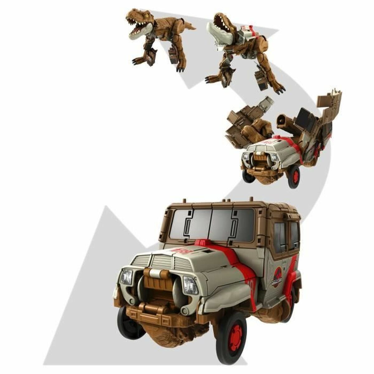 Динозавр Jurassic Park Tyrannosaurus Rex 2 в 1-2