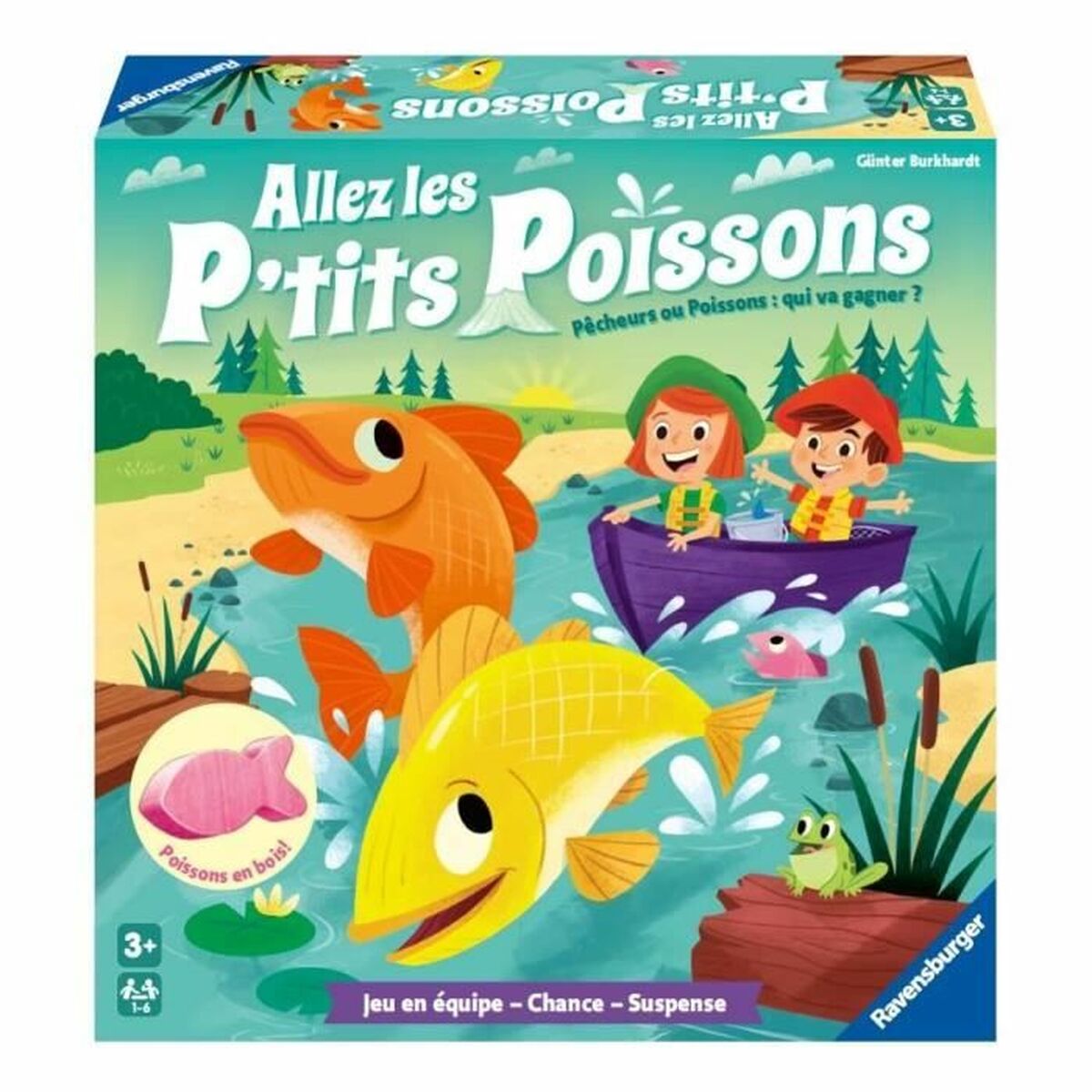 Настольная игра Ravensburger Allez les P'tits Poissons (FR)-2