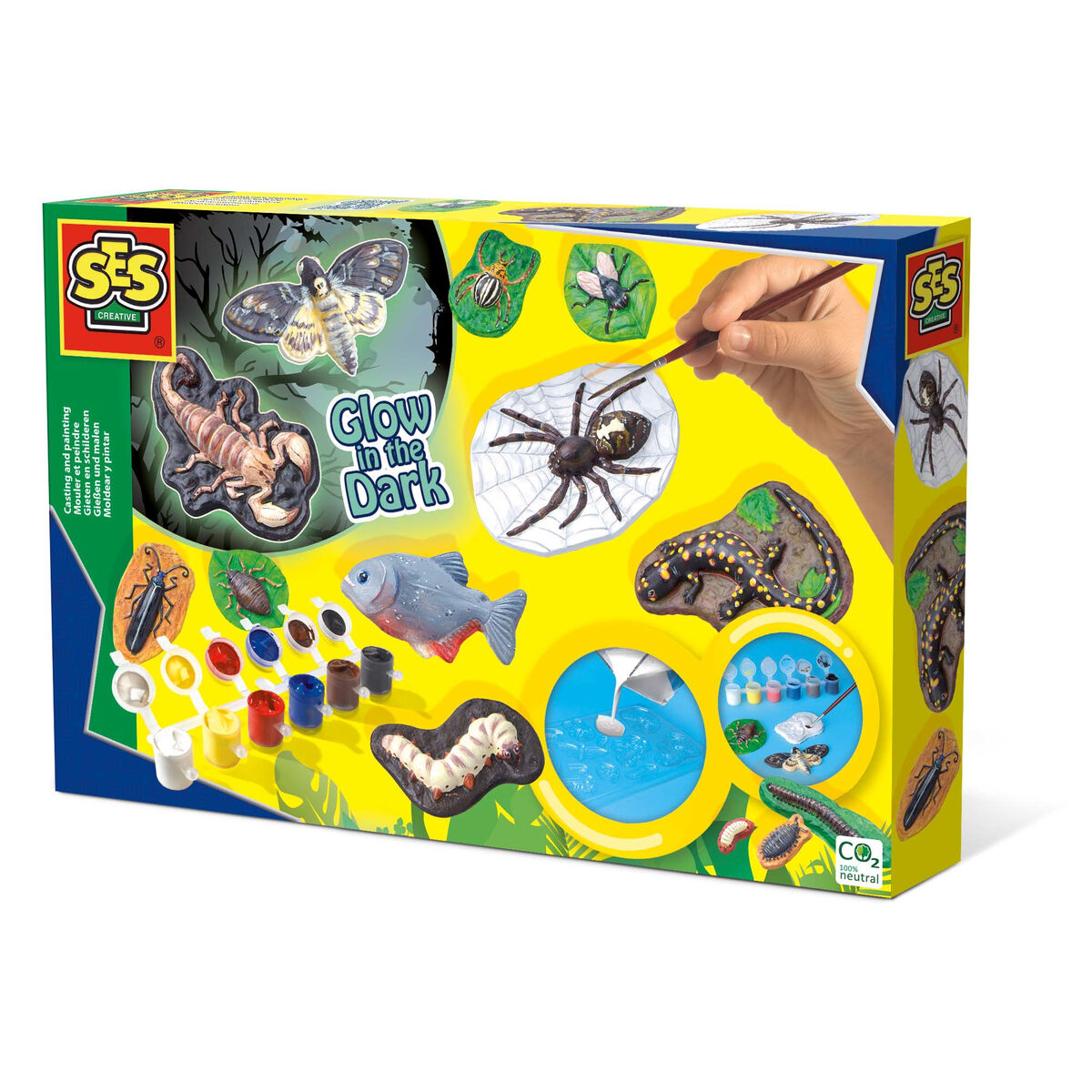 Моделирующая паста SES Creative Scary Animals-5