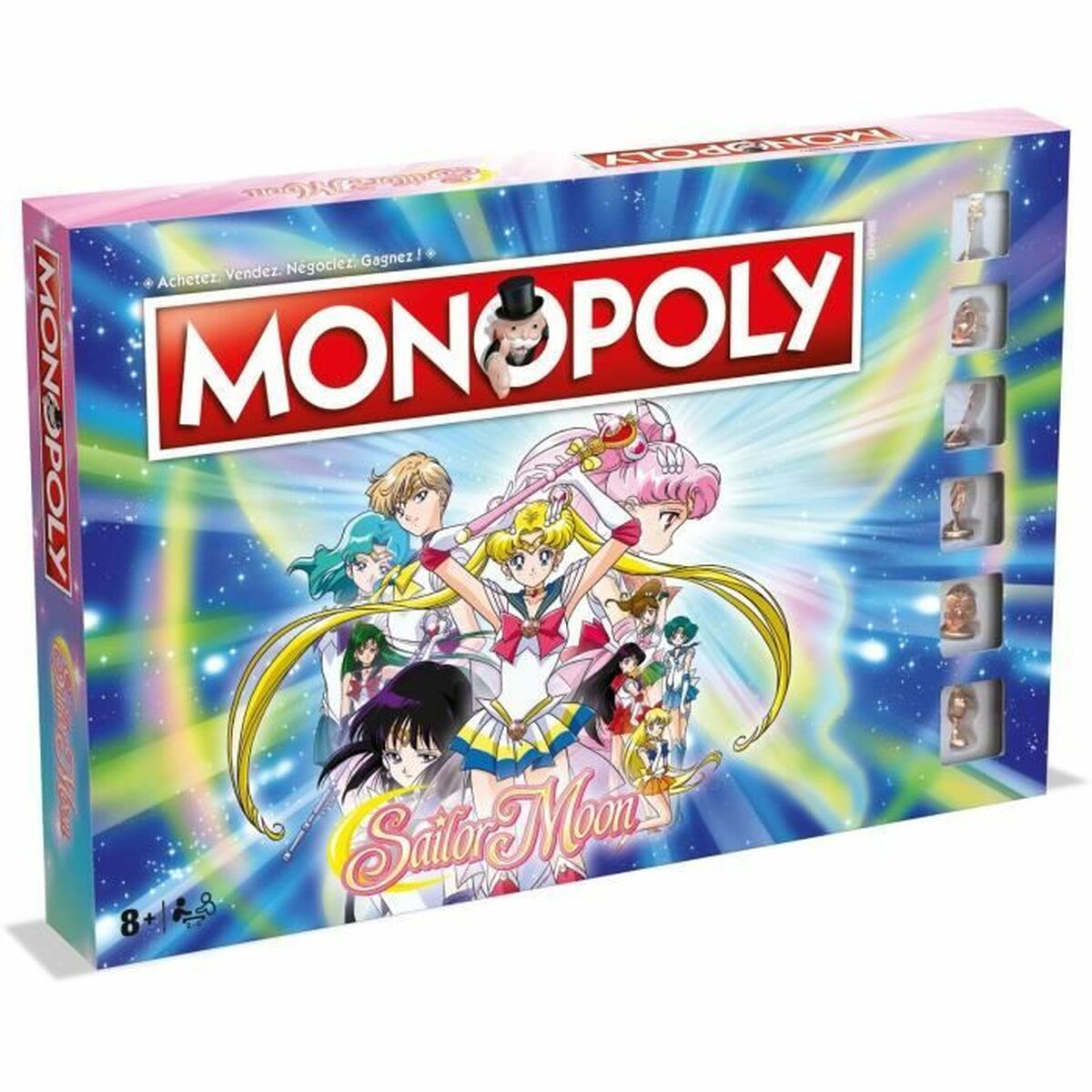 Настольная игра Monopoly Sailor Moon (французский)-2