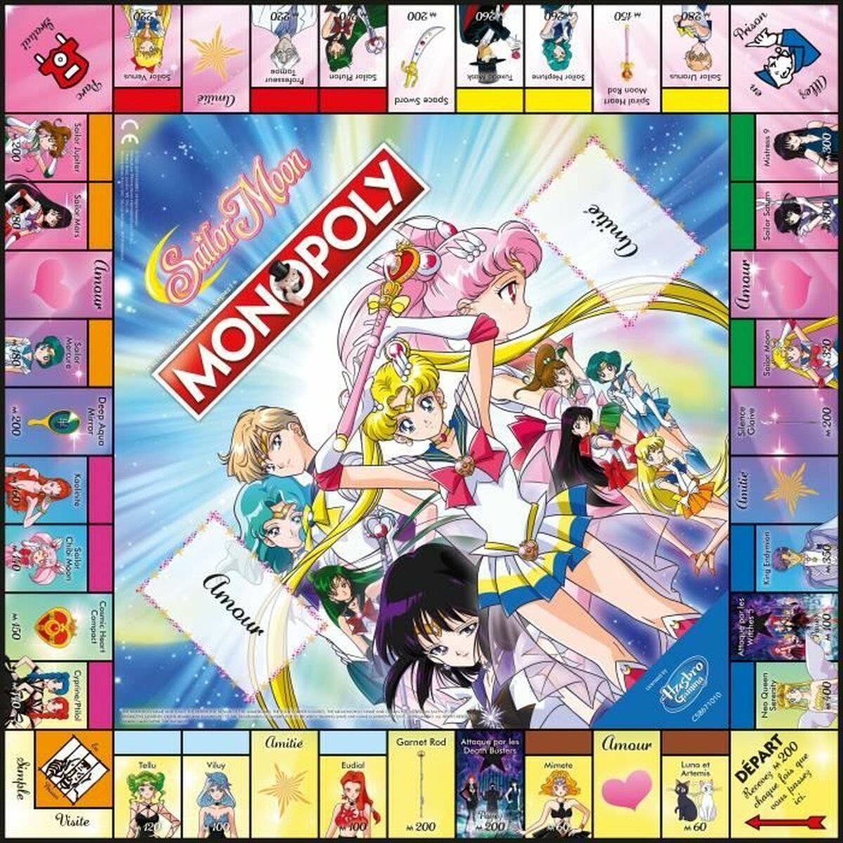 Настольная игра Monopoly Sailor Moon (французский)-3