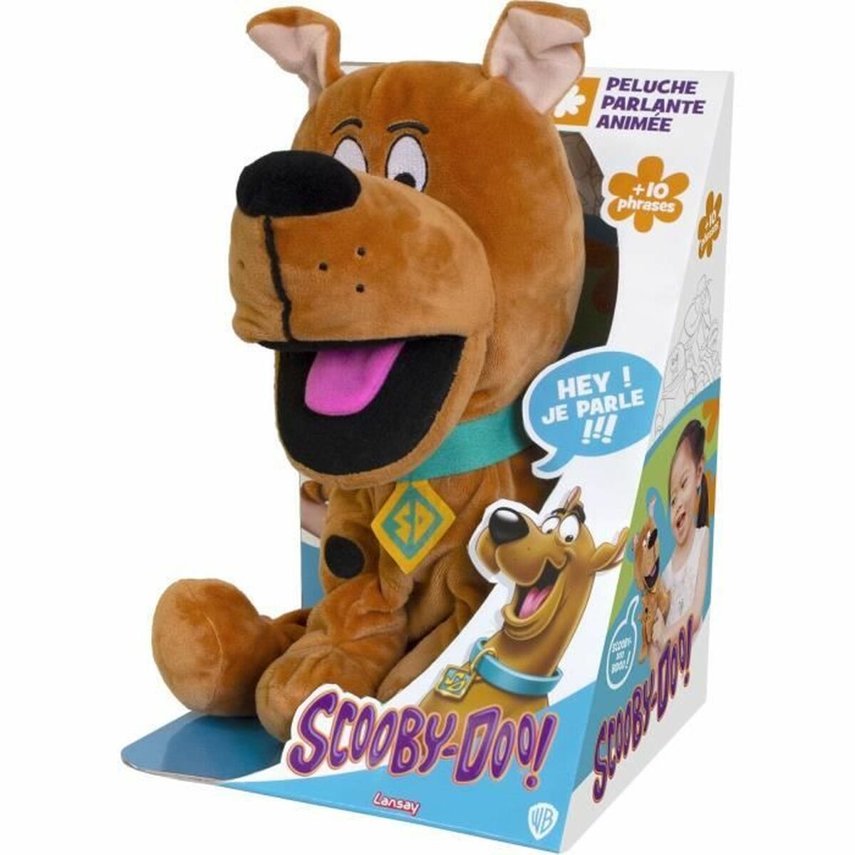 Плюшевая кукла Lansay Scooby-Doo-4