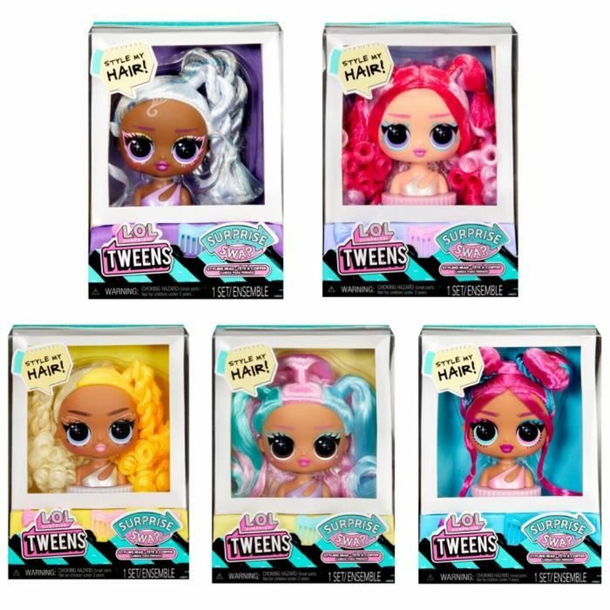 Куколка LOL Surprise! Tweens Surprise Swap Styling Head-5