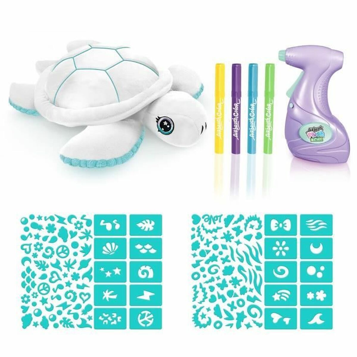 Плюшевая игрушка для раскраски Airbrush Plus Nature Canal Toys Turtle-4