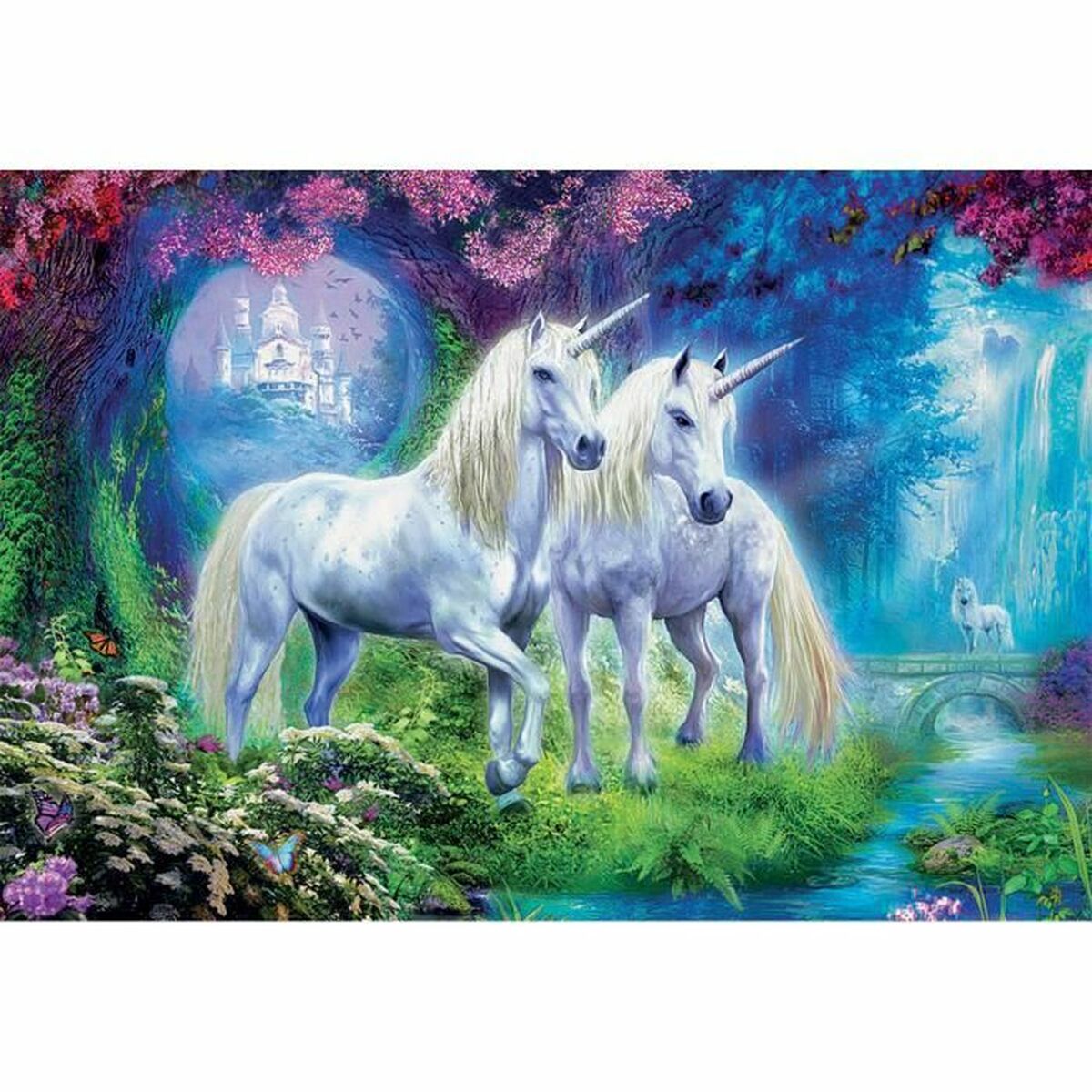 Головоломка Educa Unicorns In The Forest 500 Предметы 34 x 48 cm-2