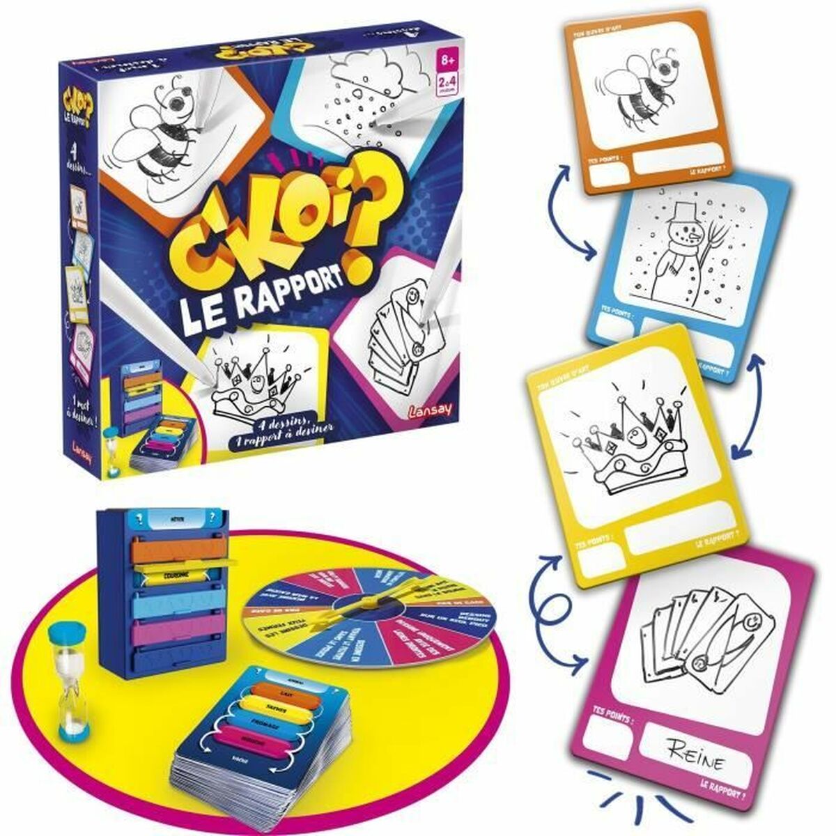 Настольная игра Lansay C'Koi? Le Rapport (FR)-2