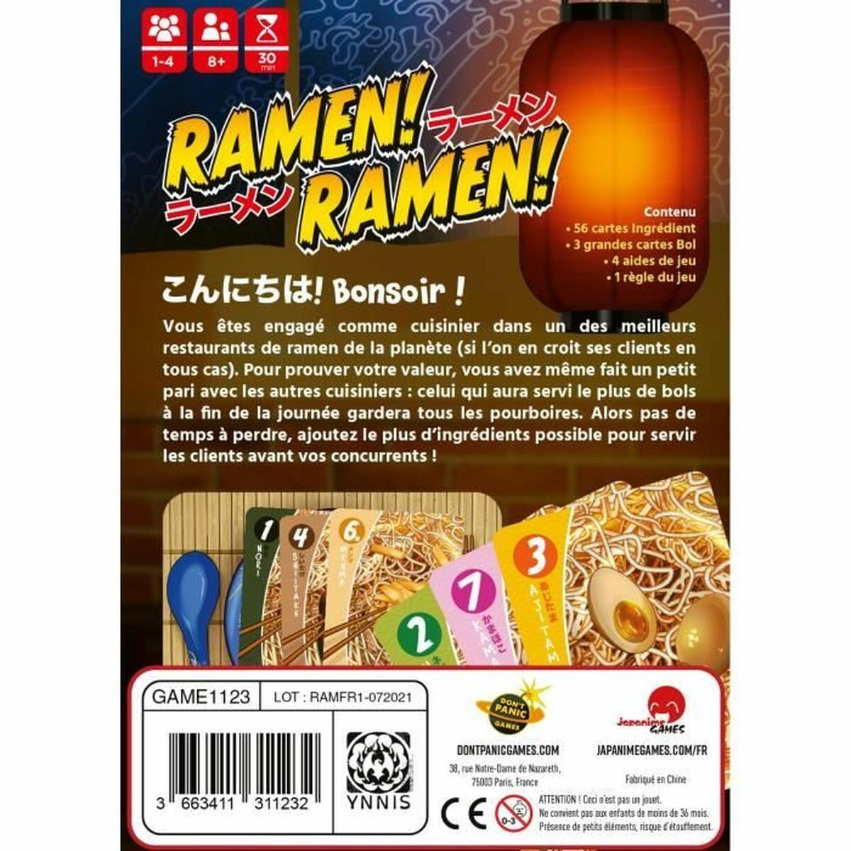Настольная игра Asmodee Ramen! Ramen! (FR)-2