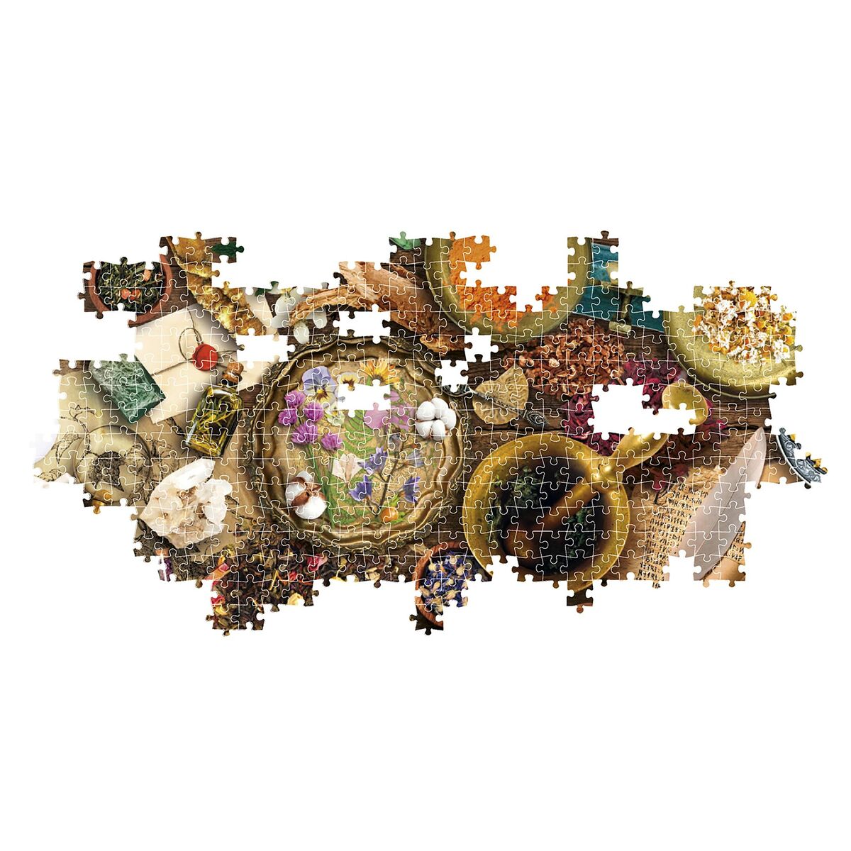 Головоломка Clementoni Panorama: Herbalist Desk 1000 Предметы-3