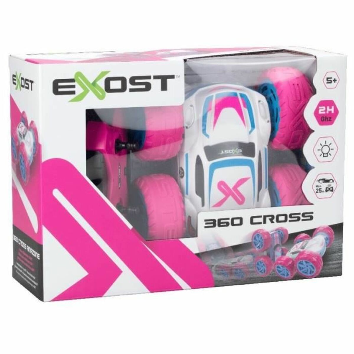 Машинка на радиоуправлении Exost Белый/Красный-4