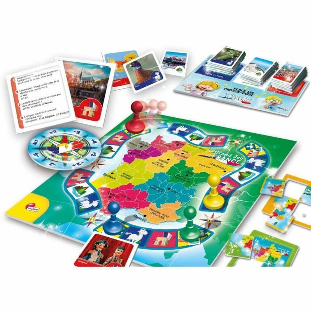 Настольная игра Lisciani Giochi Le Grand Jeu de France (FR)-2