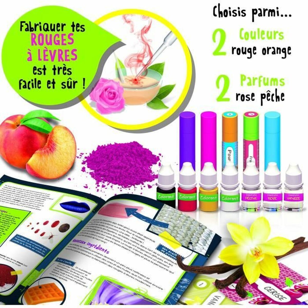 Научная игра Lisciani Giochi The science of lipsticks-2