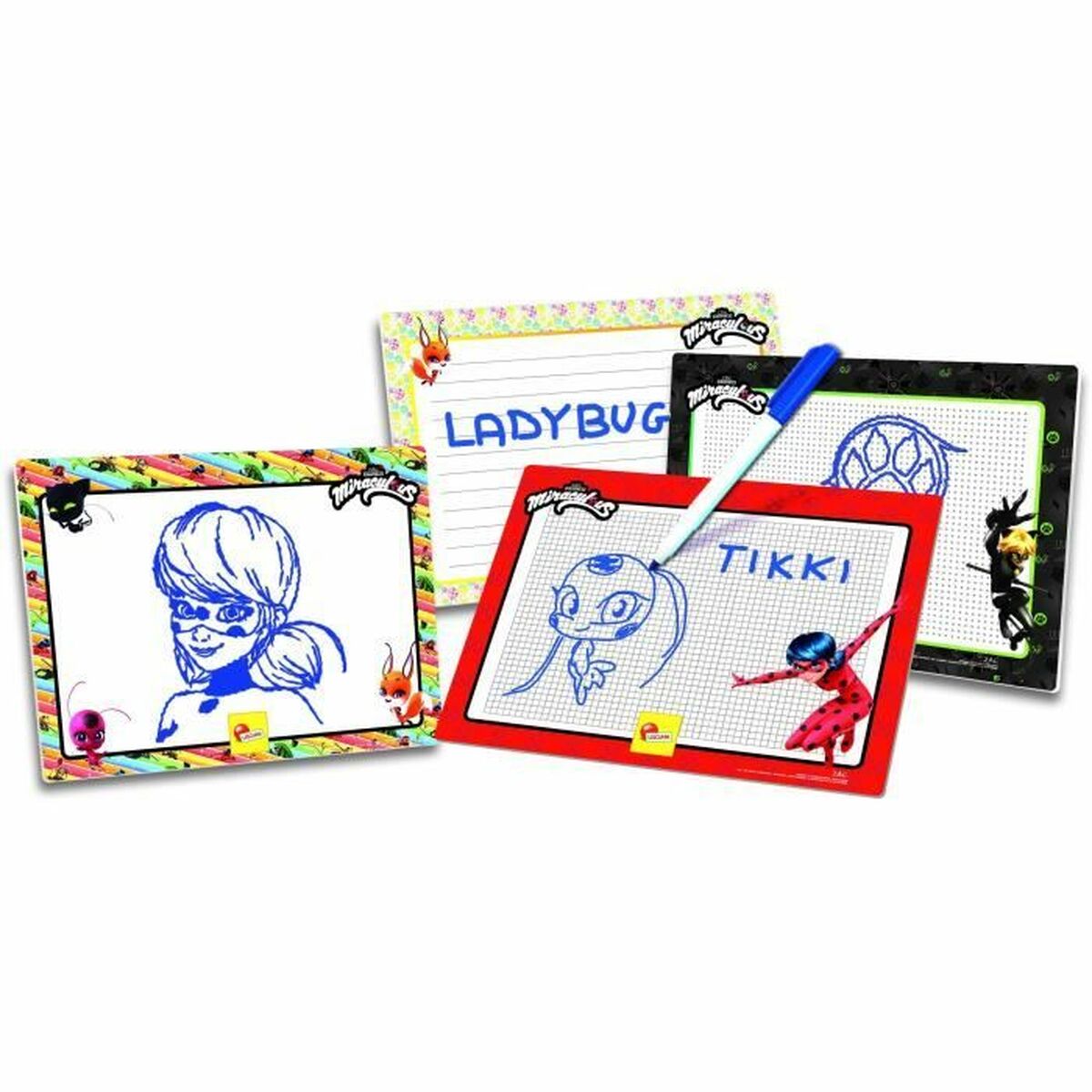 Листы для рисования Lisciani Giochi Miracoulos LadyBug Разноцветный-3