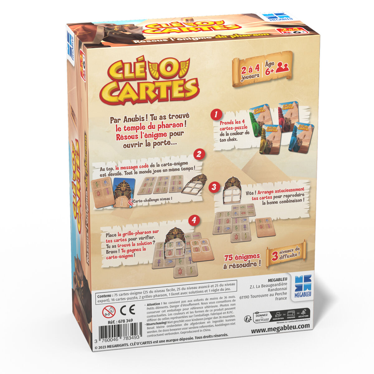Настольная игра Megableu Clé O Cartes (FR)-4
