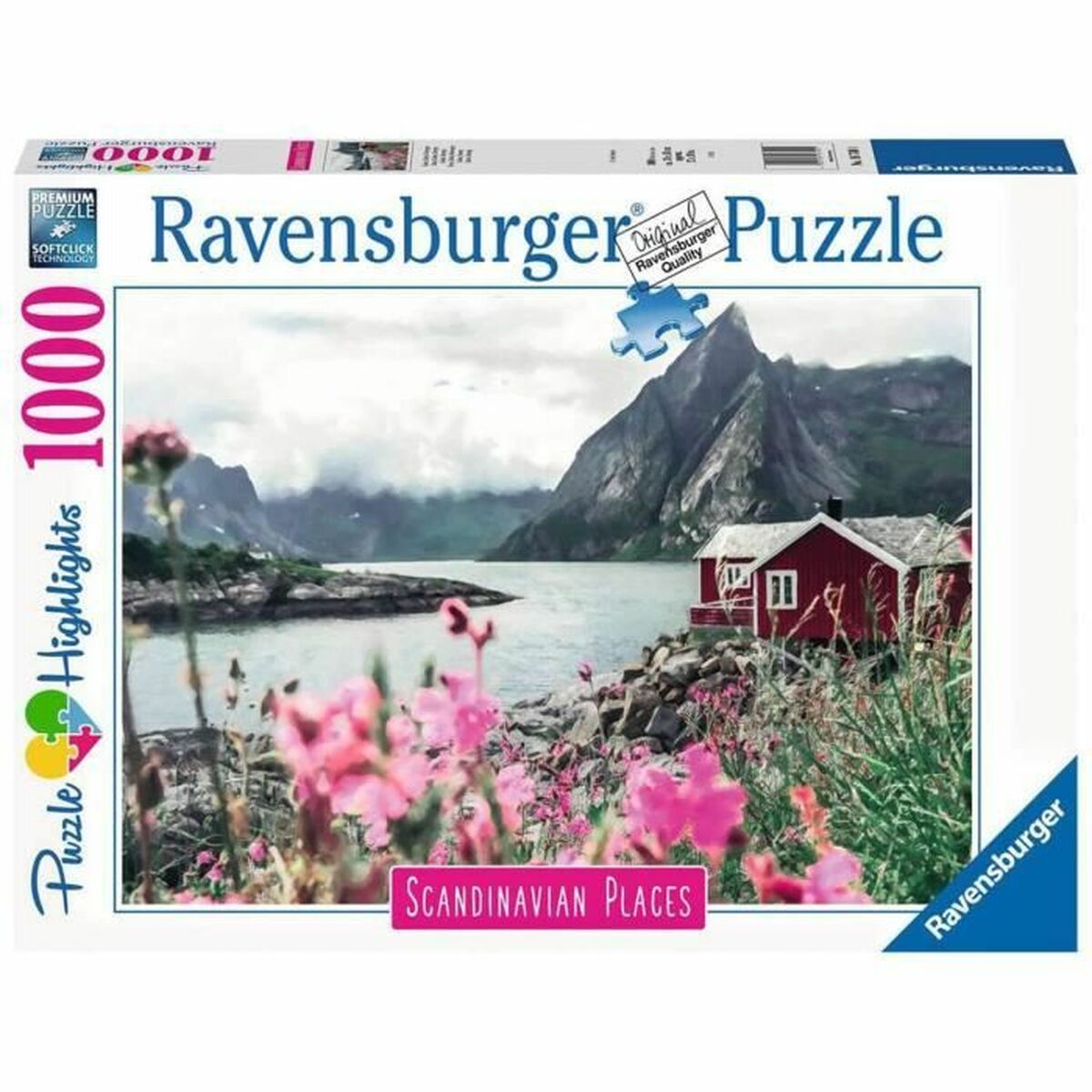 Головоломка Ravensburger 16740 Lofoten - Norway 1000 Предметы-2