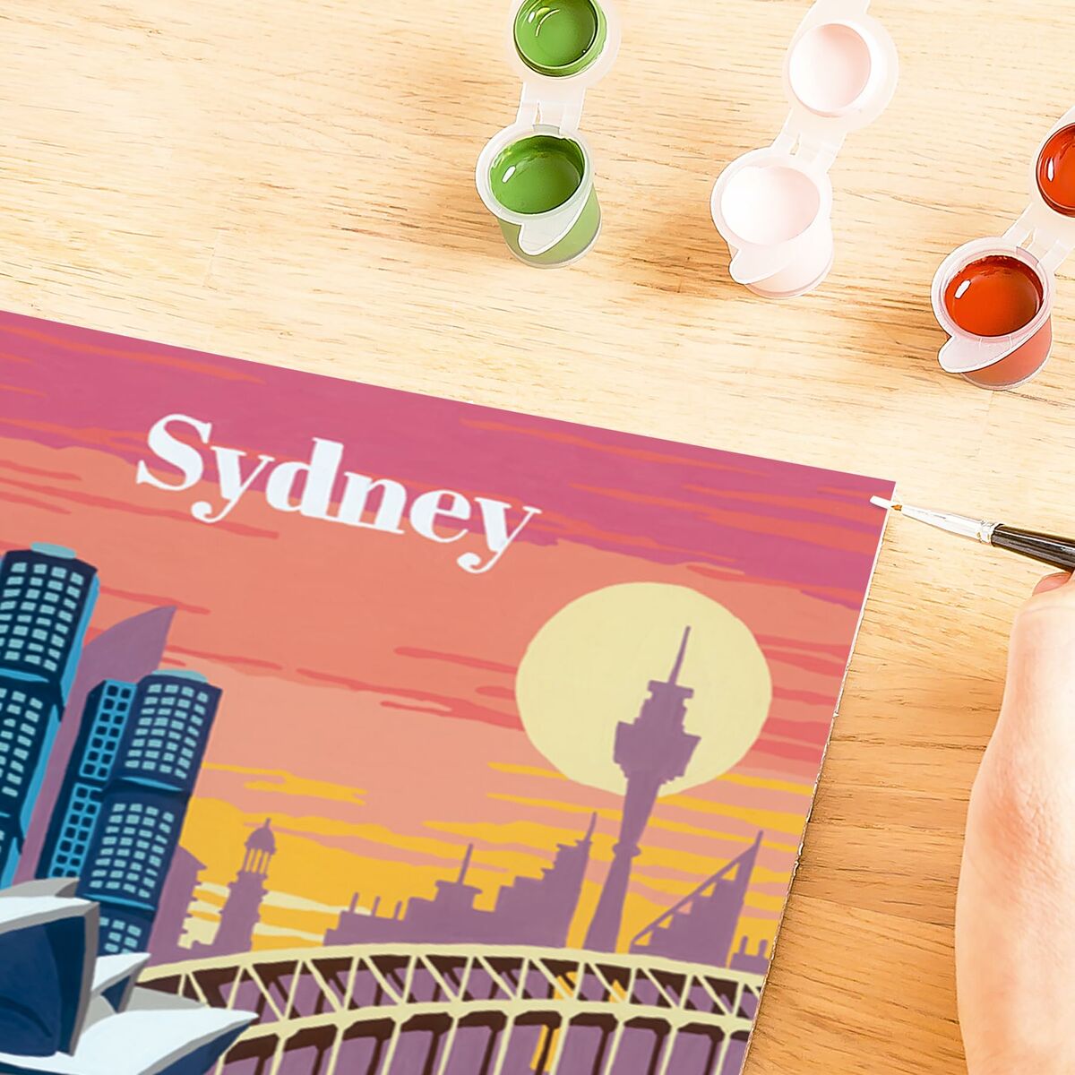 Набор «Раскраска по номерам» Ravensburger Sydney-2