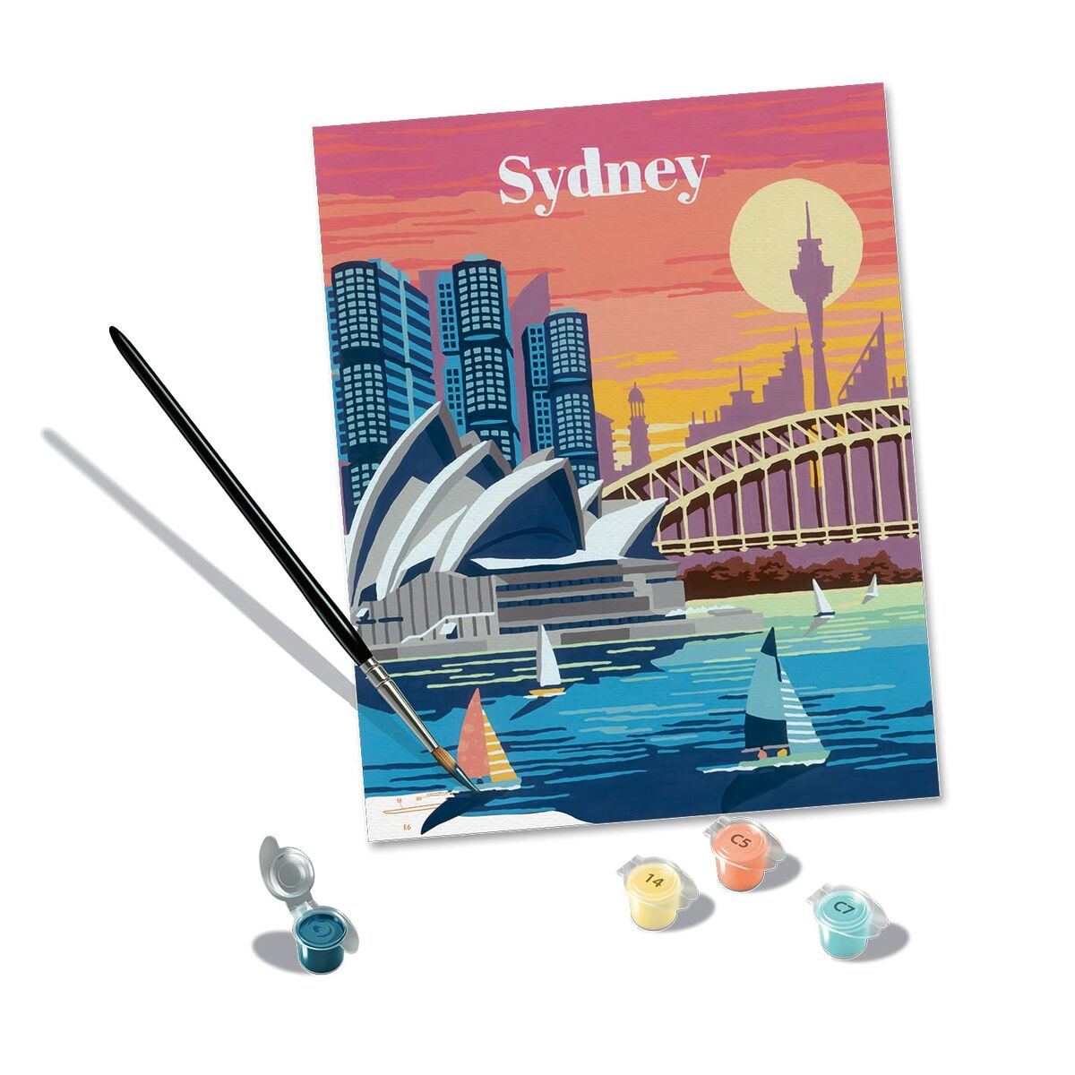 Набор «Раскраска по номерам» Ravensburger Sydney-3