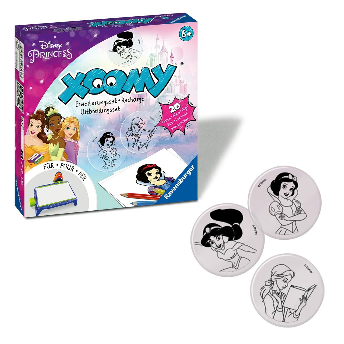 Ремесленный комплект Ravensburger Xoomy Refill Disney Princesses-4