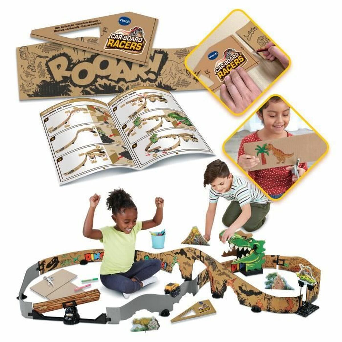 Гоночная трасса Vtech Car Board Racer-5