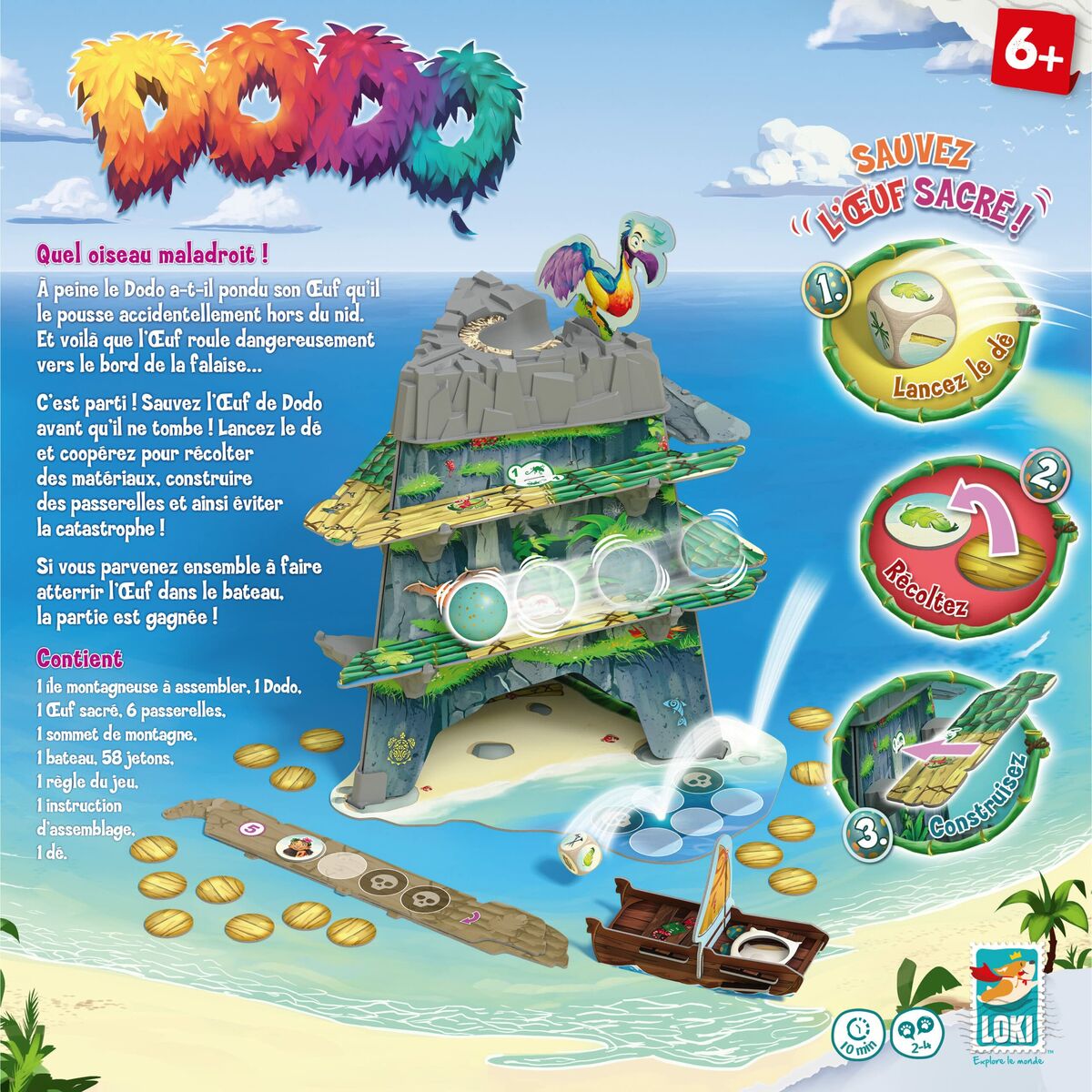 Настольная игра Iello Dodo (FR)-3