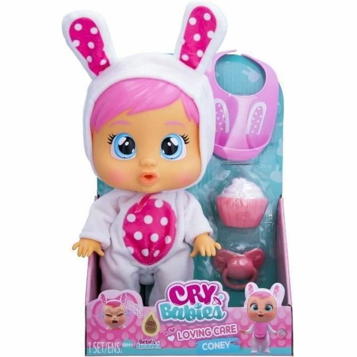 IMC Toys Cry Babies Loving Care - Coney