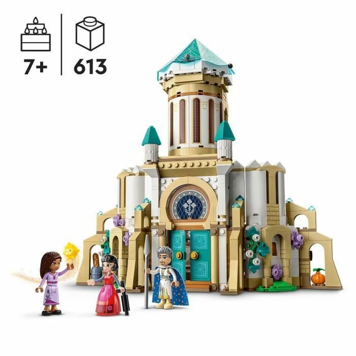 Playset Lego Disney Wish 43224 King Magnifico's Castle 613 Предметы-2