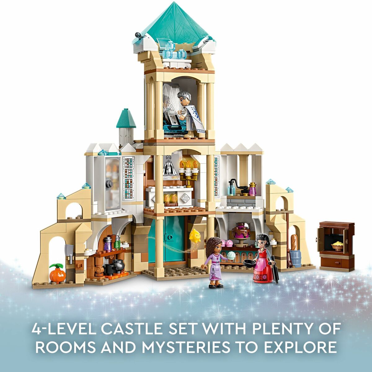 Playset Lego Disney Wish 43224 King Magnifico's Castle 613 Предметы-4