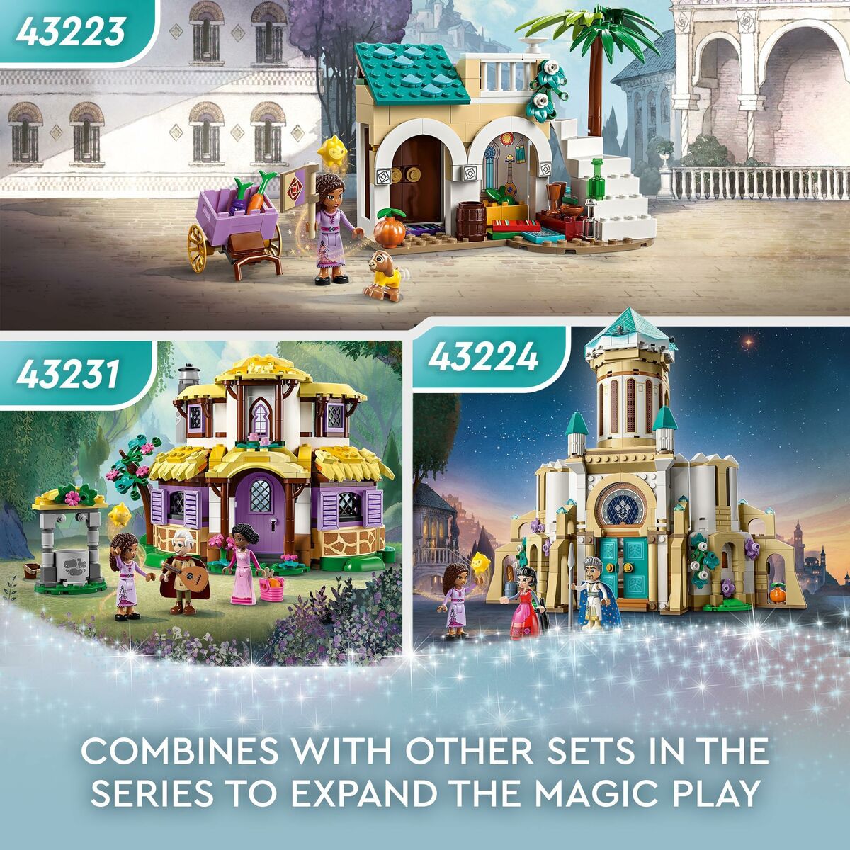 Playset Lego Disney Wish 43224 King Magnifico's Castle 613 Предметы-7
