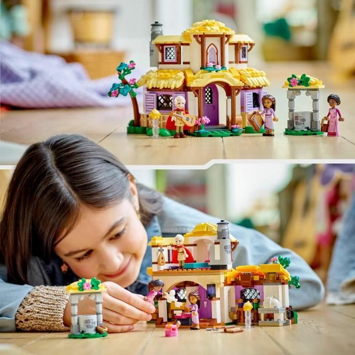 Playset Lego isney Wish 43231 Asha's Cottage-2