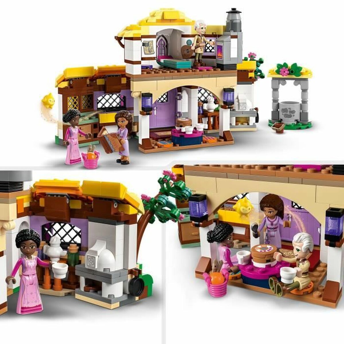 Playset Lego isney Wish 43231 Asha's Cottage-5