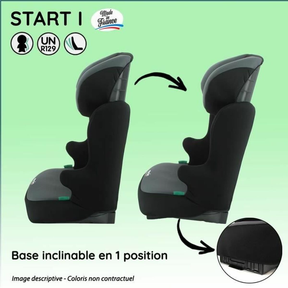 Автокресло Nania NANIA START I Жираф II (15-25 kg) III (22 - 36 kg)-2