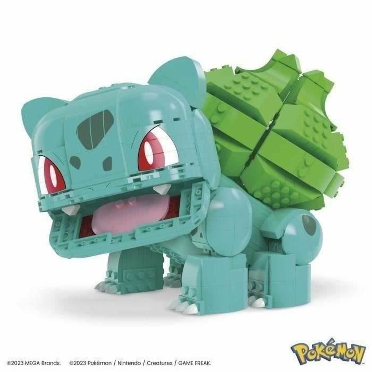 Строительный комплект Pokémon Mega Construx - Jumbo Bulbasaur 789 Предметы-2