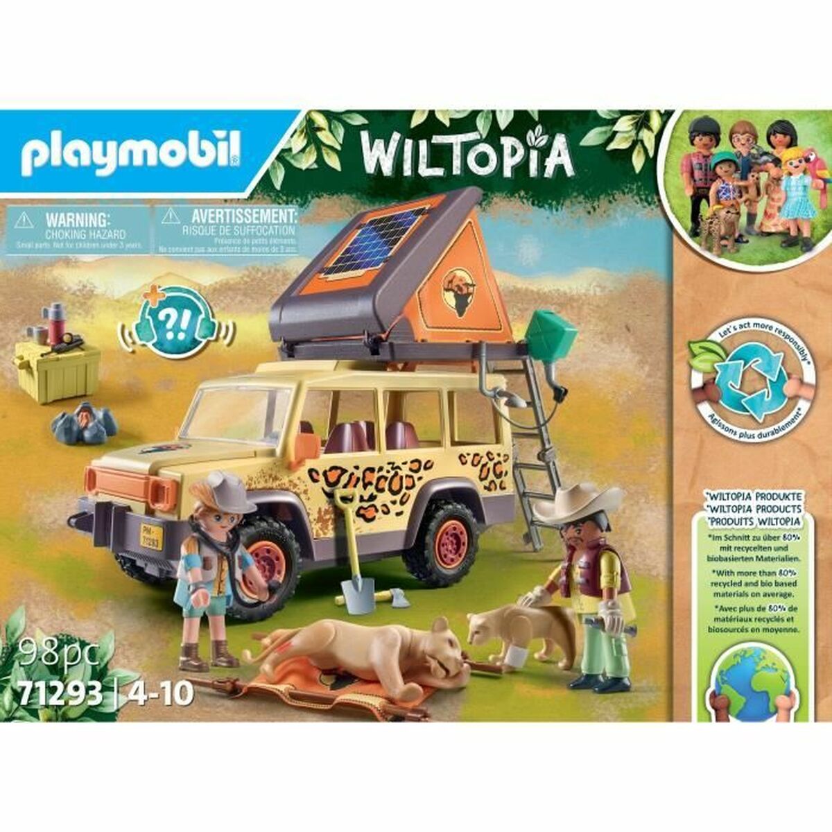 Машинка Playmobil Wiltopia-2
