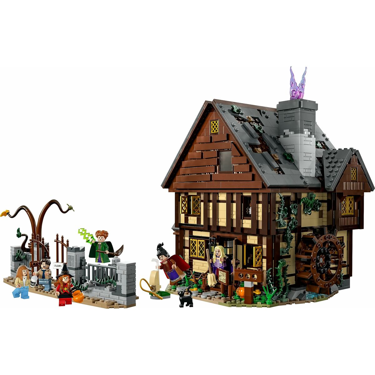 Playset Lego Disney Hocus Pocus - Sanderson Sisters' Cottage 21341 2316 Предметы-2