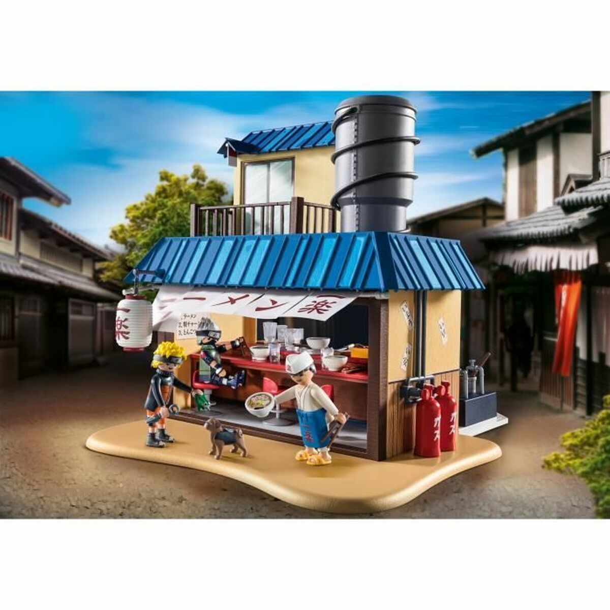 Playset Playmobil Naruto Shippuden: Ichiraku Ramen Shop 70668 105 Предметы-4