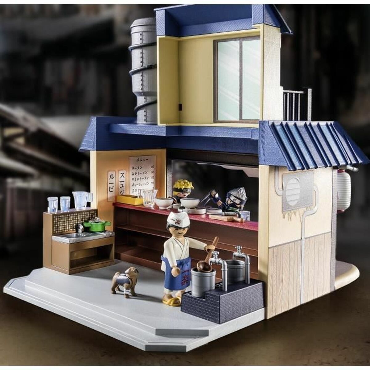Playset Playmobil Naruto Shippuden: Ichiraku Ramen Shop 70668 105 Предметы-5