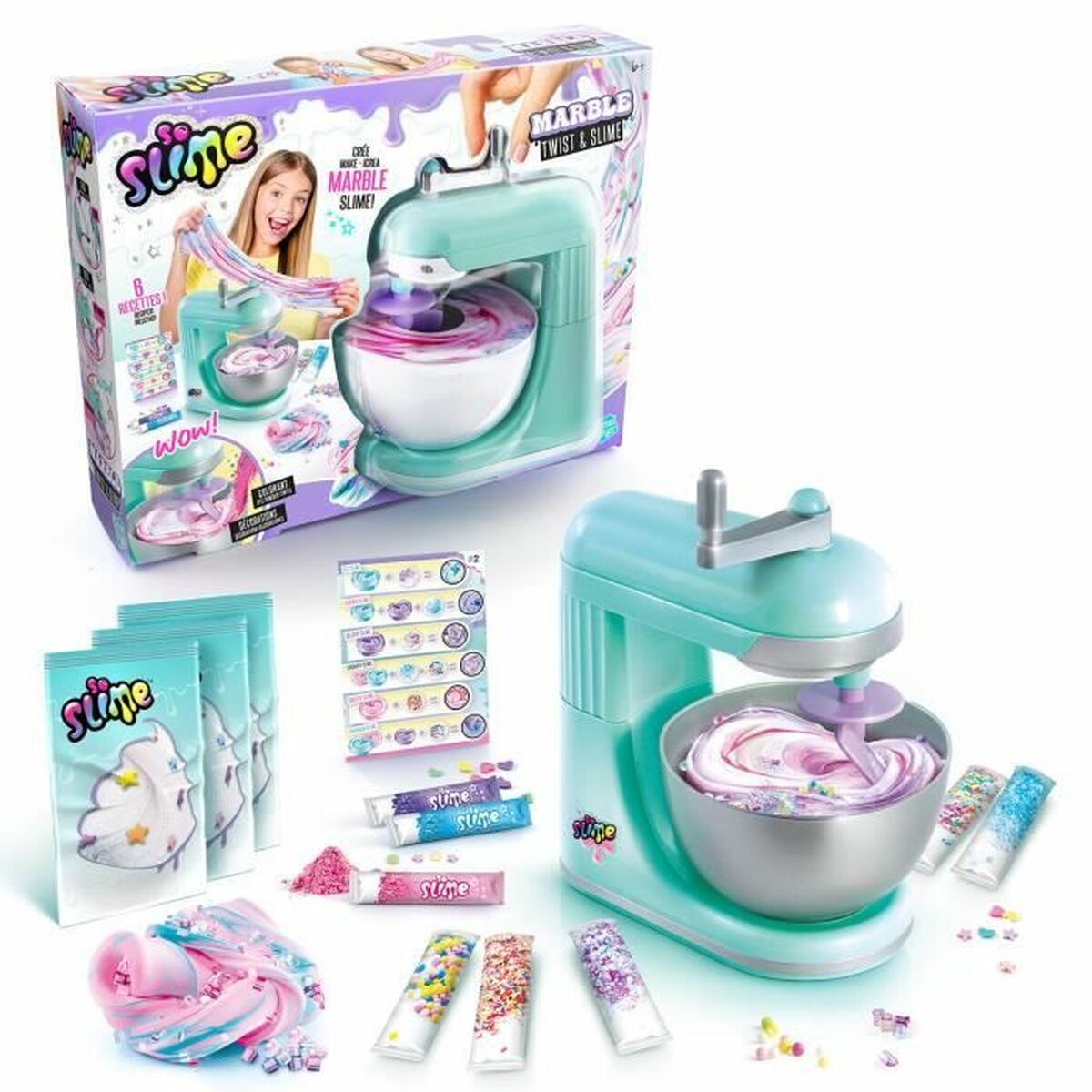 Slime Canal Toys Molding and painting Разноцветный-3