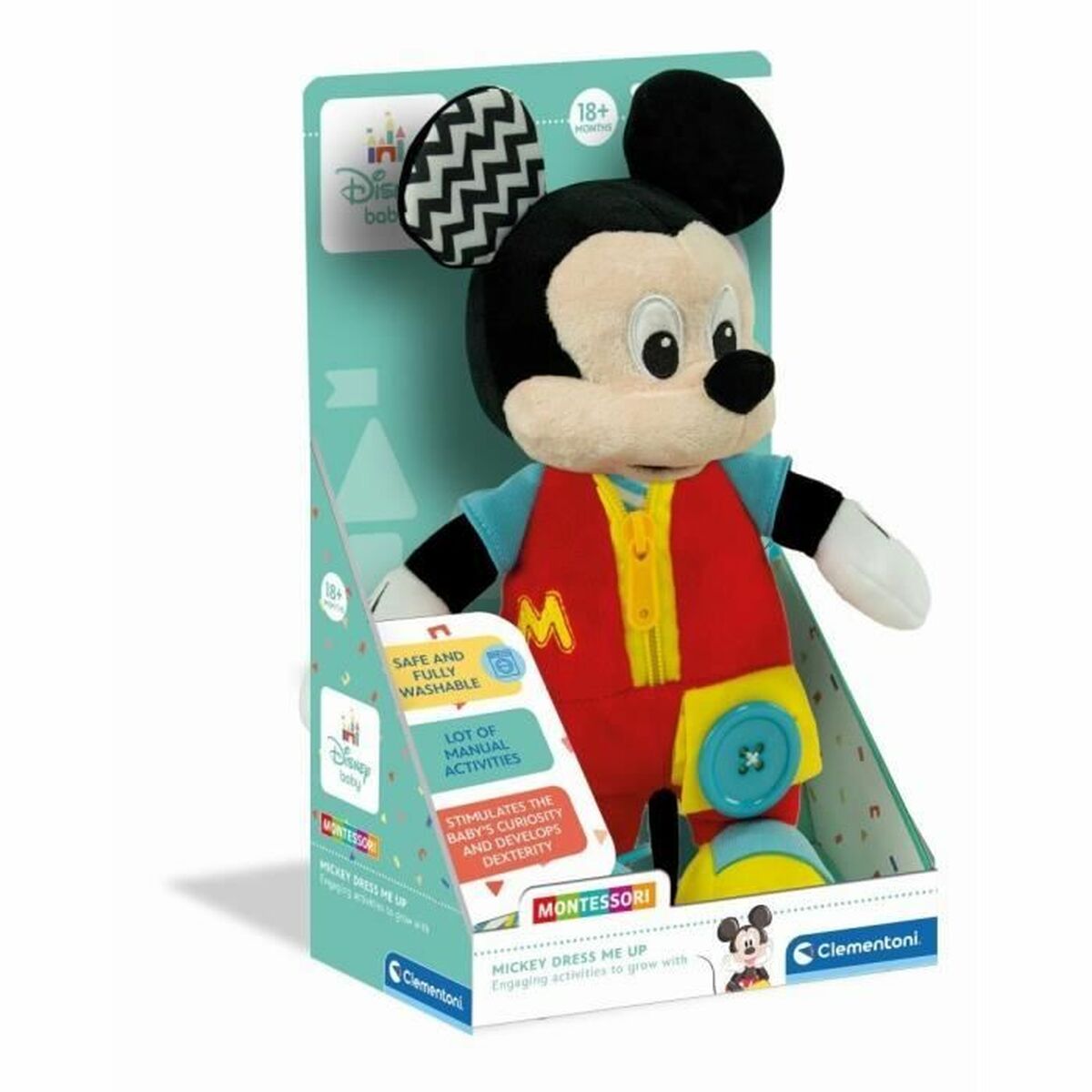 Плюшевый Clementoni Baby Mickey (FR)-2